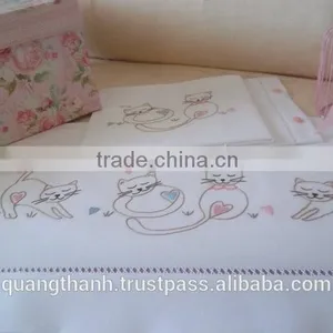 Hand Embroidery Cotton Bedding Set thumbnail-2
