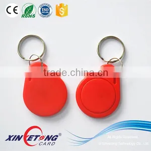 125khz Red Keyfob Tag Manufacturer Logo Custom thumbnail-1