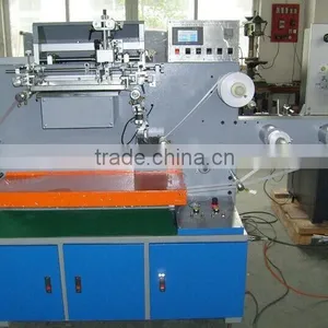 Single Color Ribbon Screen Printing Machine Roll to Roll Prices thumbnail-2