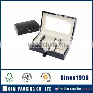 Multifunctional Jewelry & Watch Organizer Case in Pu Leather thumbnail-1