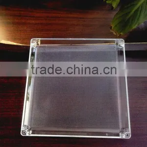 High Quality Plastic Transparent Plates With Texture Supplier thumbnail-1