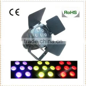 7*3W RGB Tricolor Led Mini Flat Lights thumbnail-1