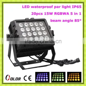 Outdoor Led Wall Light 20*15w RGBWA 5 in 1 Professional Stage Equipment thumbnail-1