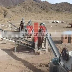 Zhongde Low Price High Capacity Rock Crusher Production Line/Complete Silica Sand Crushing Production Line thumbnail-6
