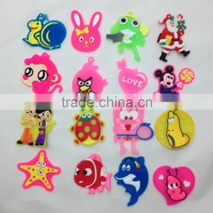 Cartoon Led Light Colorful Glow in the Dark Custom PVC Wristband thumbnail-3