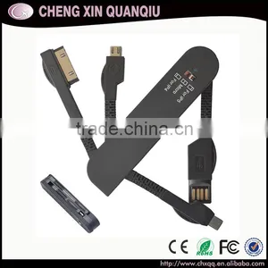 Hot Selling Multi-Function Swiss Army Knife Usb Data Charging Cable For Iphone/Samsung/Andriod thumbnail-3