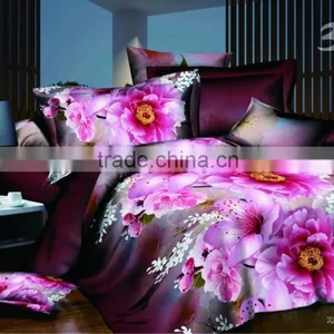 2015 High Quality Hand Embroidery Bed Sheet thumbnail-3