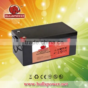Agm Battery 12v 200ah Sunrise Battery 220ah Battery 12v for Telecom Systems BP121-230 thumbnail-1