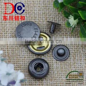 Wholesale Metal Button Customized 4 Parts Snap Fastener,Snap Button Bracelet thumbnail-4
