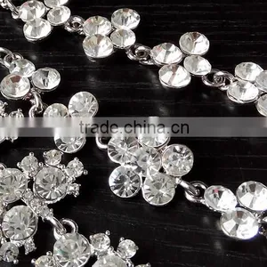 New Design High-end Jewelry Rhinestone Sexy Wedding Bridal Body Chain Dress thumbnail-5