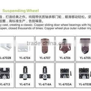 High Quality Wardrobe Sliding Door Wheels From China Factory thumbnail-3