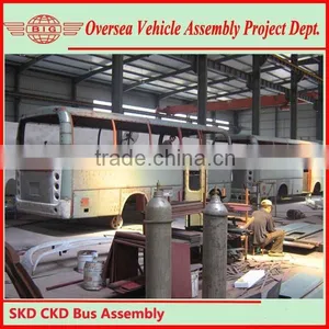Mini Bus, Long Distance City Bus Sale, Oversea SKD CKD Bus Assembly thumbnail-1