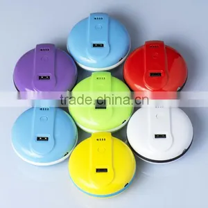 3200mAh Mini Rechargeable Portable Charger With Wall Charger Output USB Port thumbnail-4