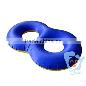 Cheap Custom Pvc Inflatable Twin Swim Ring thumbnail-3