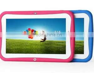 7 Inch RK3126 Quad Core Rubber Cover Tablet pc for Kids thumbnail-2