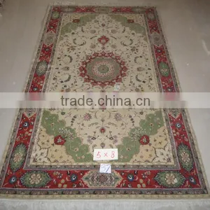 Wool and Silk Carpet, Persian Carpet Turkish Carpet Iranian Carpet thumbnail-1