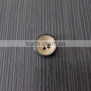 Wooden Color 4 Holes Shirt Resin Button thumbnail-2