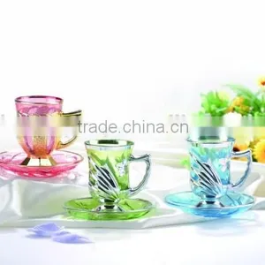 Silver Plating Small Cups and Saucers thumbnail-1