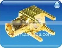 50ohm RF Connector- RF Connectors MCX Female/Jack Straight Connector PCB Mount Type thumbnail-1