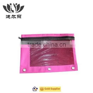 Promotional Gift Mesh Zipper Pencil Bag thumbnail-1