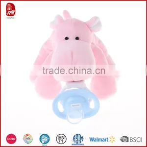 Soft Cute Baby Plush Stuffed Pacifier Toys thumbnail-2