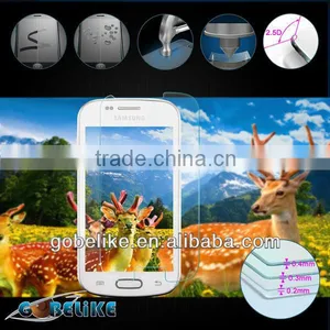 9H Anti-scratch,Ultra Clear Tempered Glass Screen Protectors for Samsung Galaxy S4/S4 Mini thumbnail-4