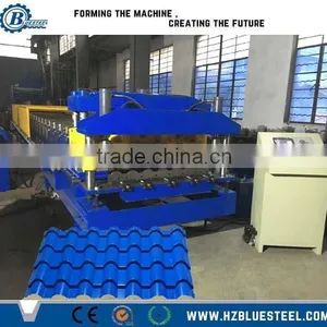Corrugating Iron Cold Galvanizing Aluminium Roofing Sheet Making Machine thumbnail-1
