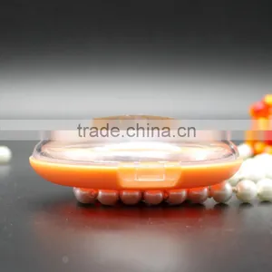 Round Compact Powder Container With Transparent Lid thumbnail-6