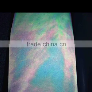Iridescent Reflective Spandex Fabric for Clothes thumbnail-5