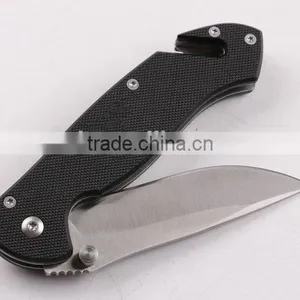 OEM G10 Handle Folding Tactical Knife for Outdoor thumbnail-5