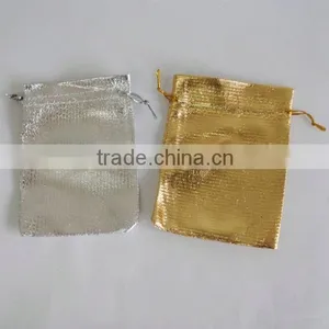 Metallic GOLD And Metallic SILVER Organza Bags (Perfect for Christmas) thumbnail-1