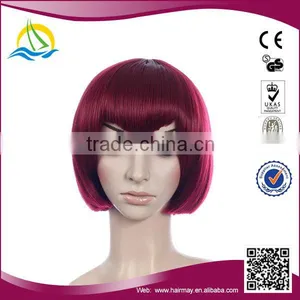 OEM China Factory High Temperature Fiber Carnival Quality Wig thumbnail-1