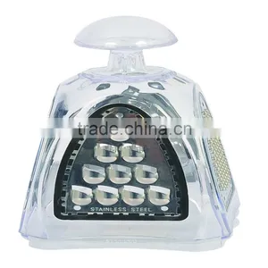 New Design Plastic 4 Sides Fruit and Vegetable Grater thumbnail-5