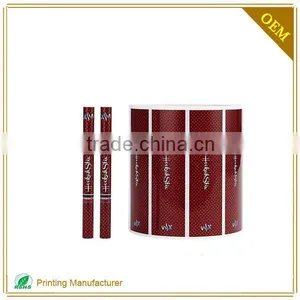 Hot Sale Custom Private Adhesive Sticker For Electronic Cigarette thumbnail-1