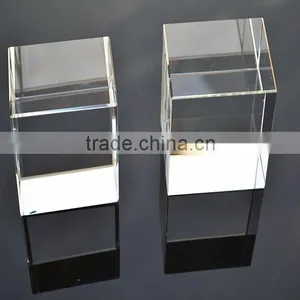 Good Quality Engraving Blank 3D Laser Crystal Cube thumbnail-1