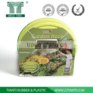 Best Factory PVC Garden Hose 1/2 or 5/8 Inch With Spray Gun Made in China thumbnail-4