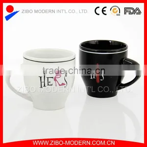 Funny Lovely Couples Ceramic Coffee Mug With Custom Design thumbnail-1