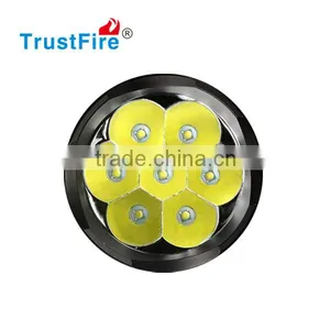 New Arrival TrustFire S700 Flashlight 7T6 XM-L L2 3800 Lumens Super Brightness 5 Modes LED Flashlight by 3 Pcs 26650 Batteries thumbnail-2