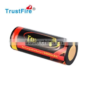 Trustfire Portable 26650 5000mah Rechargeable Battery 3.7v Battery Colorful Lithium Battery thumbnail-3