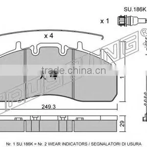 RENAULT TRUCKS BRAKE PAD thumbnail-1
