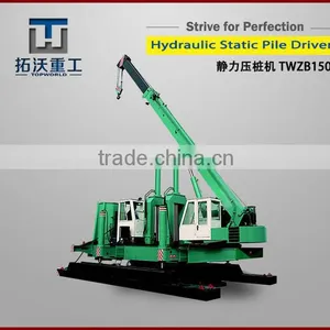 TWZB150+ Hydraulic Press-in Pile Driver Pile Machine TPZB150+ thumbnail-1