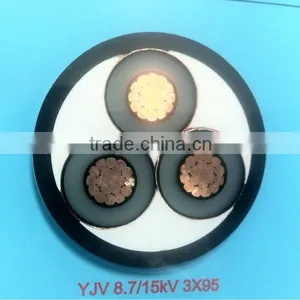 11KV Copper Conductor Power Electrical Cable Usd in Power Station thumbnail-1