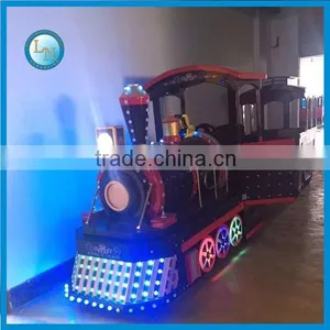 Most Popular! Amusement Electric Trackless Train for Sale thumbnail-6