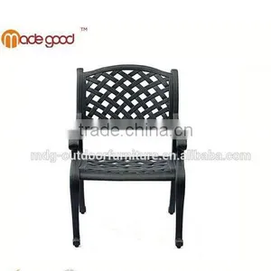 Garden Furniture Banquet Chair Sex Reclining Wooden Bar Table Restaurant Chair thumbnail-2