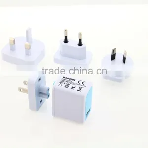 Universal Travel Home Wall AC Power Charger US/EU/UK/AU Plug Adapter Wall Charger Plug thumbnail-6