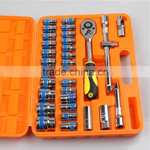 32 Pcs Sockets Set Ratchet Wrench Hand Tool Set For Car Repair Tool Kit Socket Sets Bits thumbnail-3