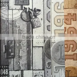 Vintage Style Vinyl Wallpaper thumbnail-2