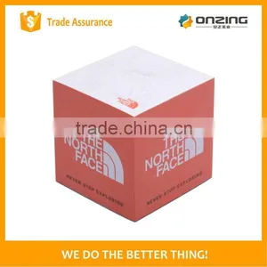 Non Sticky Woodfree Paper 4 Sides Custom Printing Cube Notepad thumbnail-5