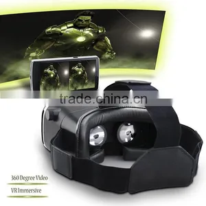 Hot Sales!New Arrival! New Version 3D VR Virtual Reality Glasses Headset With Head-mounted Headband Glasses for Smartphone thumbnail-6