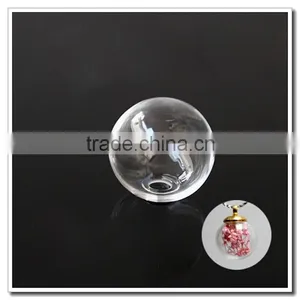 Mini Cover Crystal , With or Without a Hole on the Top Bottle Dome Case DIY ITEMS || Wholesale Clear Optical Glass Ball Lens thumbnail-6